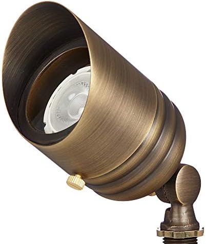 VOLT Fat Boy 12V Brass Outdoor Spotlight (Bronze) for Landscape Lighting - Image 3