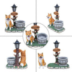 Shiba Inu Statue Garden Planter Pot - Image 6