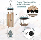 Personalized Wind Chime for Loss of Loved One, Large Memorial Wind Chimes for Outside, Wind Chimes Outdoor Deep Tone Sympathy,Bereavement/Sympathy/Memorial Gifts for Remembrance - Image 2