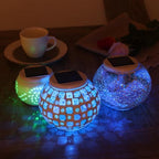 Color Changing Solar Glass Ball Light for Christmas Decoration - Image 7
