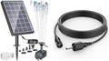 Biling Solar Water Fountain for Bird Bath and Extension Cable, 3.5W Solar Water Pump Outdoor for BirdBath, Garden Small Ponds by biling
