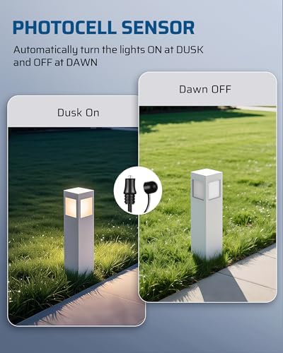 DEWENWILS 60W Low Voltage Transformer with Remote, Dusk to Dawn, Timer - Image 2