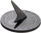 NauticalMart Large Round Slate Sundial by NauticalMart