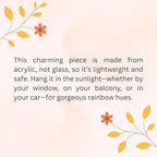 Bookshelf Acrylic Suncatcher Colorful Window Hanging Ornament for Book Lovers Sun Catcher Panel for Home Decor Car Garden Gift Reading Fairy and Stack of Book Suncatcher - Image 6