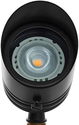 VOLT 20-Pack 12V Fat Boy Brass Outdoor Spotlights (Black) - Image 3