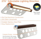 4 Pack 7 Inch Retaining Wall Lights, 2700K LED Hardscape Lighting - Image 5