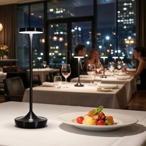 Cordless LED Table Lamps, Rechargeable 6000mAh, 72H Runtime, Waterproof - Image 5
