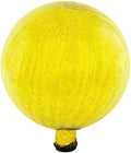 Achla Designs 12-Inch Crackle Gazing Globe Ball, Lemon Drop by ACHLADesignsHomeGarden