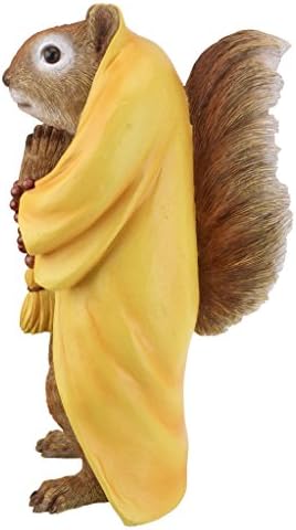 Design Toscano Sensei Monk Zen Garden Squirrel Animal Statue - Image 6