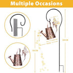 Solar LED Watering Can Light Waterproof Decorative Kettle String Lights - Image 7