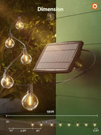 addlon 200FT Solar String Lights for Outside G50 Waterproof - Image 6