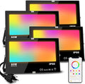 MELPO LED Flood Light Outdoor 800W Equivalent 8000LM RGB Landscape Lighting by MELPO