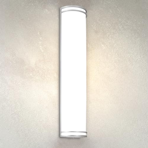ASD LED Outdoor Sconce Lights, Nickel 3000K 4000K 5000K ETL by ASDLightingCorporation