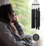 Sympathy Wind Chimes Personalized, 36inch Memorial Wind Chimes in Loving Memory, Loss of Loved Mom/Dad, Sympathy Gifts Wind Chime for Funeral Outdoor Deep Tone - Image 2