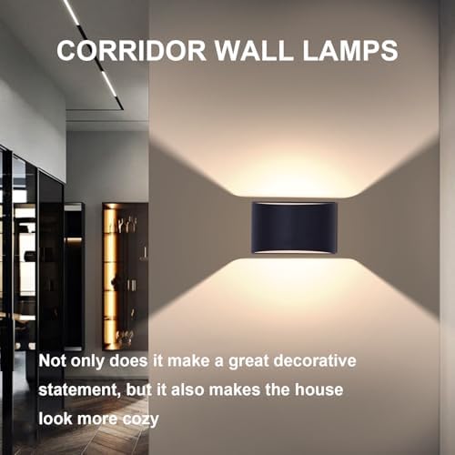 KICAAO Modern G9 Wall Sconces 2Pack, Warm White 3000K,with G9 Bulbs - Image 3