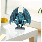 Halloween Gothic Devil Gargoyle Resin Statue for Lawn Office Decor - Image 6