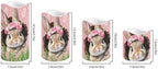 Rabbit Floral Flameless Candles with Timer and Remote Battery Operated LED Candles Color Changing Easter Party Pillar Candles Bulk Fake Candles for Festival Home Decor - Image 2