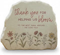 Personalization Universe Love Blooms Here Personalized Garden Stone, Custom for Grandma, Engraved Grandmas Garden Decor, Decorative Yard Stepping Stone by PersonalizationUniverse