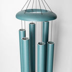 Corinthian Bells by Wind River - 65 inch Patina Green Wind Chime for Patio, Backyard, Garden, and Outdoor décor (Aluminum Chime) Made in the USA - Image 4