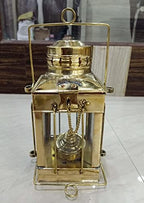 Vintage Marine Anchor Decorative Oil Lamp - Nautical Brass Ship Lantern Glass Oil Lamp - for Home Decor - Nautical or Victorian Wedding - Store Rustic Vintage Home Decor Gifts - Image 3