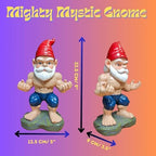 Bodybuilder Garden Gnome - Muscle Gnomes Statue, Funny Outdoor Decor for Home, Patio & Gym, Weatherproof Lawn Decoration, Unique Gifts for Men/Women & Fitness Enthusiasts - Image 2
