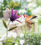 Regal Art & Gift Flower Garden Stake, Handcrafted Metal Yard Art Decor - Image 6