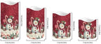 Christmas Snowman Flameless Candles with Timer and Remote Battery Operated LED Candles Color Changing Christmas Newyear Party Pillar Candles Bulk Fake Candles for Festival Home Decor - Image 2