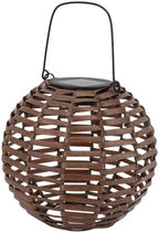 Rattan Solar Lantern, LED Hanging Lantern Outdoor Landscape Decorative Lamp for Garden, Lawn, Patio - Image 7