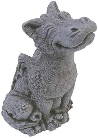 Large 'Rexy' - Solid Cast Stone Garden Statue - a Great Home or Garden Idea - Durable, Lifelike Sculpture - Fun Exterior and Interior Art by Unknown