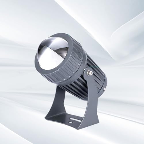LED Wall Washer, 10W Spotlight Narrow Beam Spotlight, Outdoor Wall Lamp Landscape Lighting, IP67 Outdoor Waterproof Long-Range Spotlight, for Garden Courtyard Lighting(Yellow,10W(ac85-265V)) by Unknown