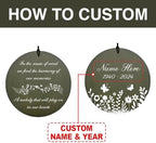 Personalized Memorial Wind Chimes Butterfly Gifts for Funeral - Image 3