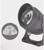 Outdoor Spot Lights - Long Distance Floodlight, 10W Rotating Narrow Spotlight Led Beam Light, IP65 Waterproof Wall Washer, Outdoor Architectural Wall Lamp LED Landscape Lighting(Yellow,A-(AC85-265V)) - Image 4