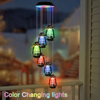 Hanging Solar Lantern Wind Chime for Outside,Christmas Decorations Outdoor - Image 6