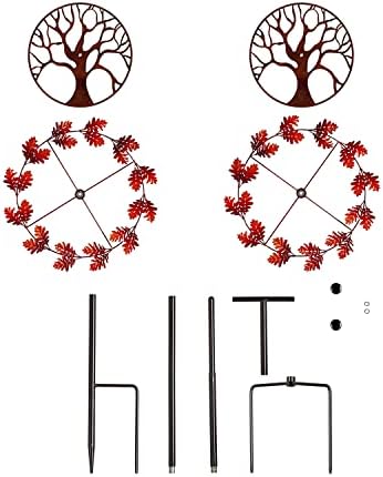 Evergreen 75" Wind Spinner, Maple Tree - Image 2