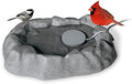 K&H Pet Products Thermo-Birdbath for Outdoors Heated Gray 1 Gallon 17 X 23.5 X 4 Inches by KHPetProducts