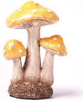 SEINHIJO Mushroom Statue Sculpture Fairy Figurine Garden Decor 7.1 Inch by SEINHIJO