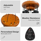 Cardinal Memorial Wind Chimes 36'' for Outside, Sympathy Gift with Mute Option, Cardinal Gifts for Loss of Loved One, Memory of Mom Dad Husband, Remembrance Gift for Mother Garden Porch Patio - Image 4