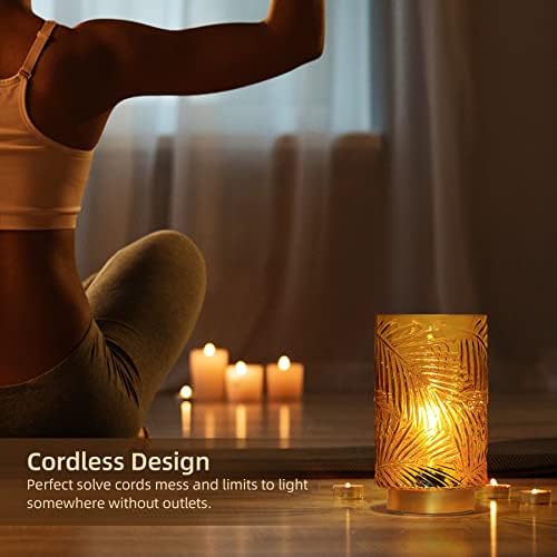 MJ PREMIER Battery Operated Lamp with Timer, Cordless Table Lamp Decorative - Image 5