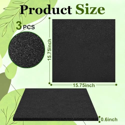 3 Pack Stepping Stones Outdoor Garden Walkway, 15.75 x 15.75 Inch Rubber Pavers Pathway Walkway Paving Stones, Weatherproof Stepping Stones for Patio, Pathway, and Landscaping - Image 2