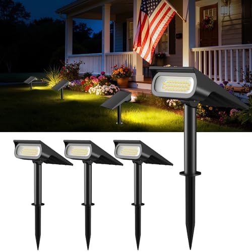 Lightonight Solar Spot Lights Outdoor 4 Pack by Lightonight