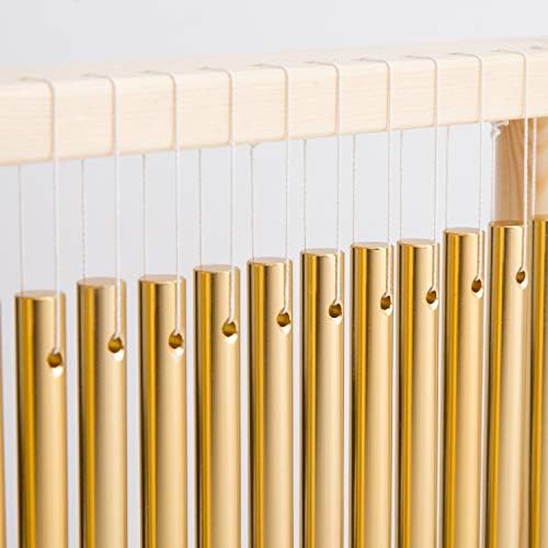 ENNBOM 20 Note Chime Wind Chime 20 Bars Instrument Percussion with Mallet (Gold) - Image 4