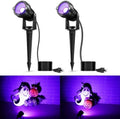 Halloween Orange Purple Spotlights Outdoor Landscape Lighting for Yard by Unknown