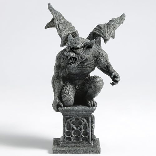 Veronese Design 7 1/2 Winged Gargoyle Kneeling on One Knee Gothic Statue Home Decor Halloween Horror Collectible - Image 7