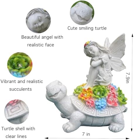 Solar Turtles For Outdoors Solar Turtle Garden Decor Solar Turtle Lights - Image 5