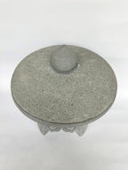 15.7-inches Green Sandstone Pagoda Lantern Garden Statue Outdoor, Garden Landscape Decorative Lamp Ornament for Balcony, Patio, Porch Lawn Decoration (Style 4) - Image 3