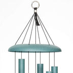 Corinthian Bells by Wind River - 36 inch Patina Green Wind Chime for Patio, Backyard, Garden, and Outdoor Decor (Aluminum Chime) Made in the USA - Image 5