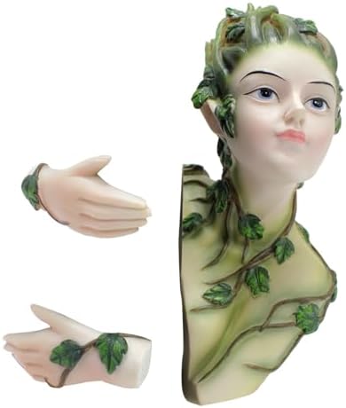 Forest Elves Tree Peeker Yard Decoration, Adorable Outdoor Tree Hugger Sculpture, Garden Art for Backyard by Unknown