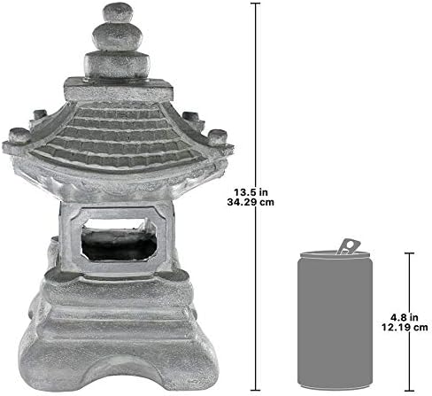 Design Toscano s/2 Chengdu Pagoda Asian Lantern Statues - Image 7