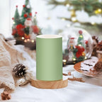 YETTASBIN Sage Green Color Flameless Candles with Remote Control and Timer, Adjustable Brightness Long Lasting Battery Operated LED Pillar Candles for Indoor Outdoor Party Holiday Home Decor, 2 Pack - Image 5