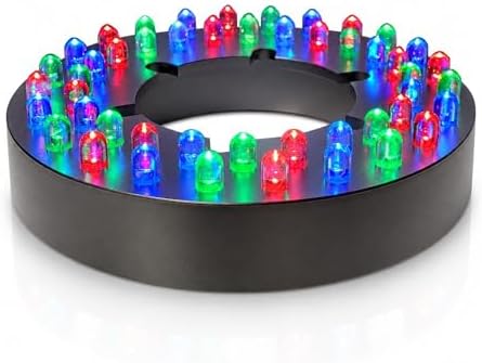 48-LED RGB Color-Changing Light Ring for Pond & Landscape Lighting by HALFOFFPONDS